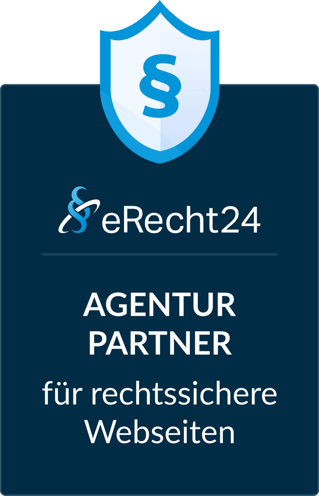 eRecht24 Agentur Partner für rechtssichere Webseiten